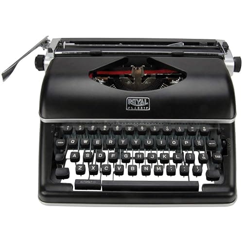 Royal Consumer Information Products Classic Retro Manual Typewriter (Black), Model Number: 79104P thumbnail 4