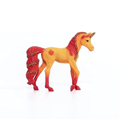 Schleich bayala, Collectible Unicorn Toy Figure for Girls and Boys, Peach Unicorn Figurine (Fruity Series), Ages 5+ thumbnail 2