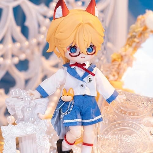 CALEMBOU BJD Blind Box, 1/12 Cute Nagi Mirage Book Series Ball Jointed Blind Box Doll, 6 Inches Dress up Doll with Joints, Collectable Action Figure for Birthday Gifts thumbnail 7