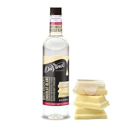 DaVinci Gourmet Classic White Chocolate Syrup, 25.4 Fluid Ounces (Pack of 1) - Image 1