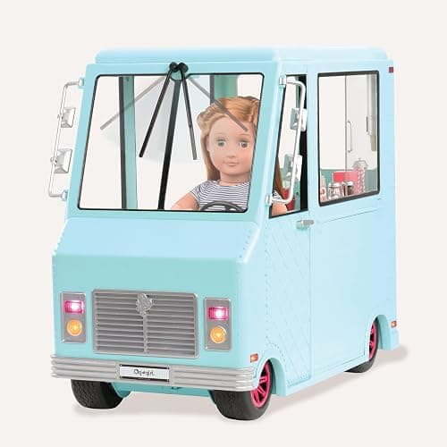 Our Generation Dolls Sweet Stop Ice Cream Truck for Dolls, 18" thumbnail 9