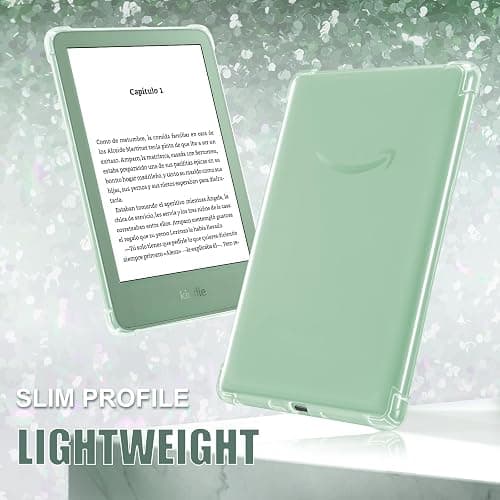 CoBak Clear Case Exclusively for 6 Inch Kindle 2024 and 2022 Releases (11th Generation) - Ultra Slim Soft TPU Transparent Cover, Lightweight and Durable Protection thumbnail 6