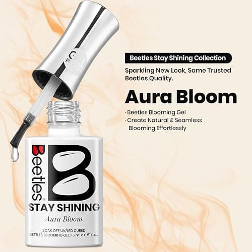 Beetles Blooming Gel for Nails - Easy Blooming Nail Art Gel for Floral & Marble Designs, UV/LED Cure Soak Off DIY at Home Gift for Women thumbnail 2
