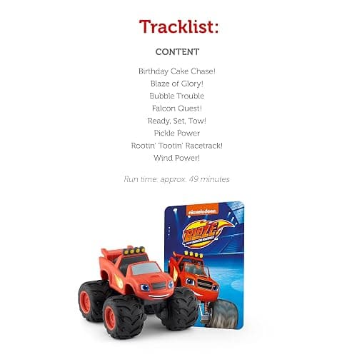 Tonies Blaze Audio Toy Figurine from Blaze and The Monster Machines thumbnail 4