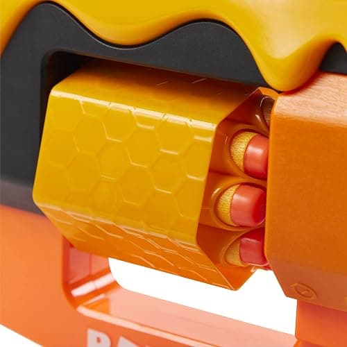 Nerf Roblox Adopt Me!: Bees! Lever Action Dart Blaster, Rotating 8-Dart Drum, 8 Elite Darts, Code to Unlock in-Game Virtual Item thumbnail 4