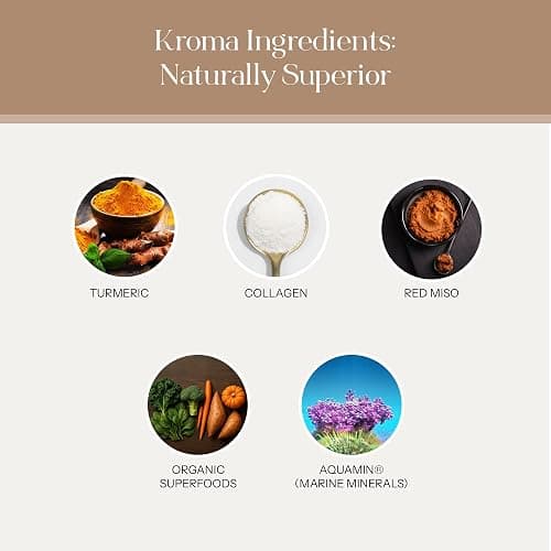 Kroma 24K Beef Bone Broth Powder - 10 Servings Jar, 7.8 Oz – 100% Grass Fed Gluten Free Powder - Collagen-Rich High Protein Broth w/Organic Ingredients - Animal Based Protein for Gut Health & Joint Support thumbnail 6