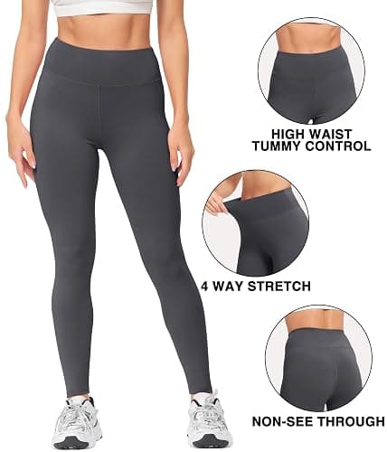 Natural Feelings Buttercloud High Waisted Leggings for Women Ultra Soft Stretch Slim Yoga Leggings thumbnail 4