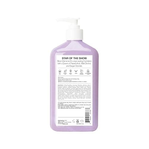 Hempz NEW Star Dust Body Lotion, Iridescent Glow Shimmer, Passionfruit and Wild Orchid, Hydrating and Nourishing Moisturizer, 17 oz. thumbnail 2