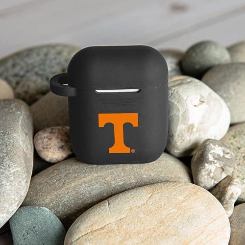 AFFINITY BANDS Tennessee Volunteers Silicone Case Cover Compatible with Apple AirPods Gen 1 & 2 (Black) thumbnail 2