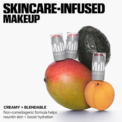 Milk Makeup Lip + Cheek Stick – Buildable Cream Blush + Lip Color w/Hydrating Mango Butter + Avocado Oil for a Natural Flush – Long-Lasting, Multiuse, Vegan Formula thumbnail 3