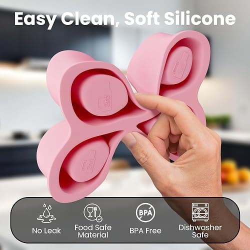4-Ring Silicone Ice Cube Tray for Stanley Cup with Lid and Metal Reusable Straws - Stanley Ice Mold - Stanley Cup Ice Mold - Stanley Cup Ice Cube Mold for 14-40 oz Tumbler, Whiskey, Cocktails, Drinks thumbnail 5