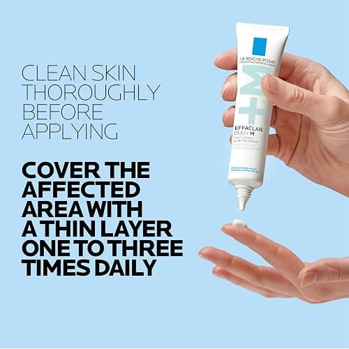 La Roche-Posay Effaclar Salicylic Acid Acne Treatment For Face, Mattifying Acne Gel Cream Spot Treatment for Blackheads, Whiteheads & Pores, Prevents New Pimples, Non-Greasy, Sensitive Skin Safe thumbnail 8