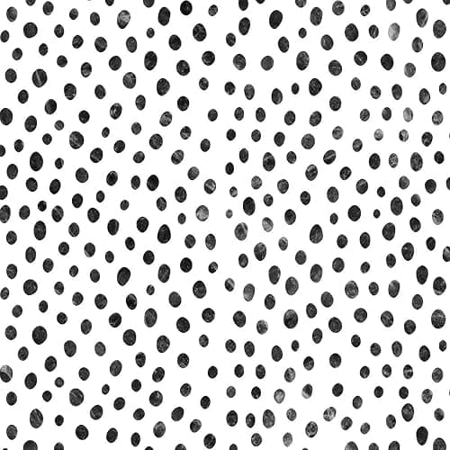GaliGali Peel and Stick Wallpaper, Contact Paper for Home Decorate, Black and White Polka-Dot Wall Paper, Self-Adhesive Peel and Stick Vinyl Waterproof, 17.3" x 78.7", No.5195-2 - Image 1