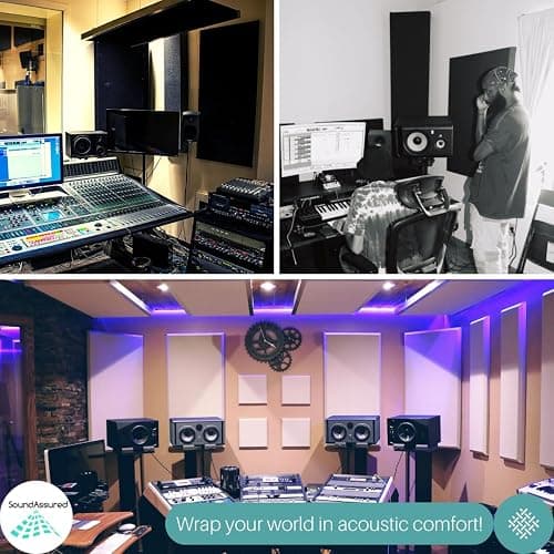 SoundAssured Acoustical Fabric - Acoustically Transparent Fabric for Making Acoustic Panels - DIY Sound Panel Acoustic Fabric (Black) thumbnail 8