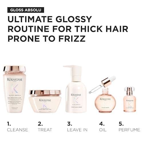 Kérastase Gloss Absolu Le Parfum - Citrus & Floral Scented On-the-Go Hair Perfume, For Softer Hair, with Notes of Bergamot, Lemon, and Vanilla, 1.7 oz thumbnail 8
