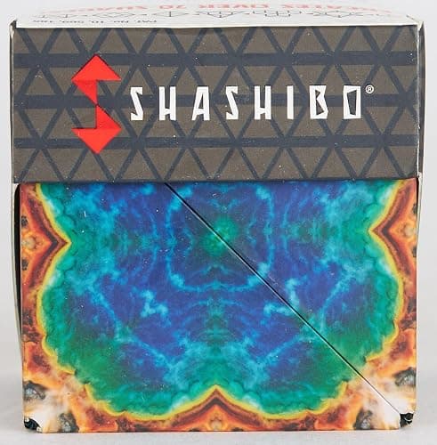 SHASHIBO Shape Shifting Box - Award-Winning Fidget Toy w/ 36 Rare Earth Magnets - Fidget Cube Transforms Into Over 70 Shapes, Sensory Toy Gift for Kids, Teens, and Adults (Earth) thumbnail 13