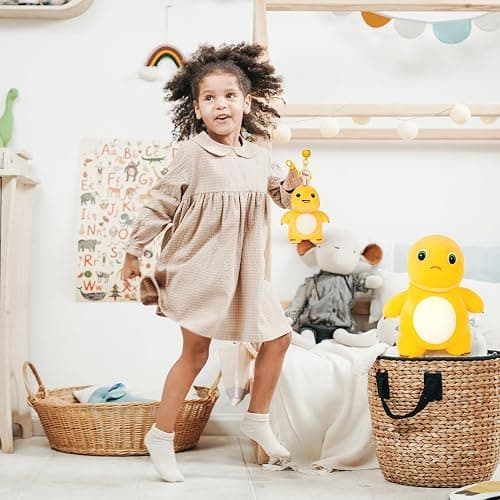 Adorlynetty Nailong Dinosaur Stuffed Animal,9“ Cute Yellow Dinosaur Plush Soft Dino Stuffed Animals Dino Plushie Toys for Boys Girls Kids Baby Toddlers Angry thumbnail 8