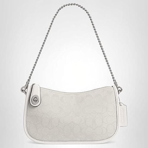 Coach Swinger Bag in Signature Jacquard thumbnail 6