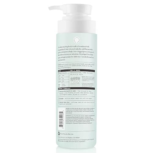 Naturium The Perfector Salicylic Acid Body Wash, Gentle & Smoothing Cleanser, 16.9 oz thumbnail 8