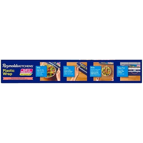 Reynolds Kitchens Quick Cut Plastic Wrap, 225 Square Feet thumbnail 4