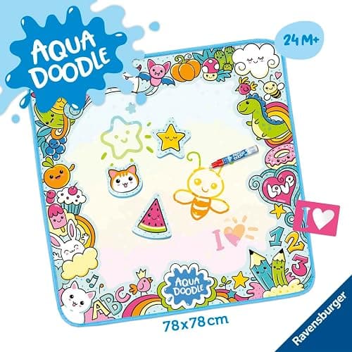 Ravensburger 4572 Little Artist - Fleckenfreier bunter XXL-Malspaß mit Wasser - Mit Stift und 4 Schablonen - Erstes Malset für Kinder ab 2 Jahren thumbnail 2