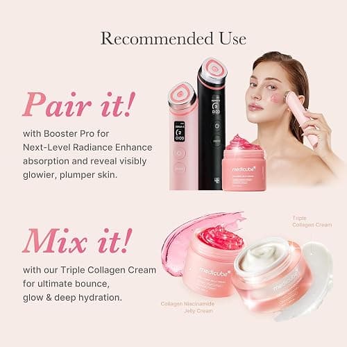 medicube Collagen Jelly Cream- Niacinamide & Freeze-Dried Hydrolyzed Collagen - Boosts skin's barrier hydration and gives 24h Glow & Lifted Look - Korean skincare (1.69 Fl Oz (Pack of 1)) thumbnail 6