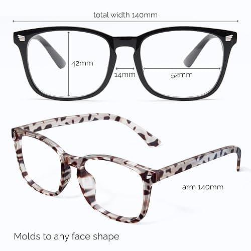 livho High Tech Blue Light Glasses - Advanced Blue Light Blocking Computer Glasses - Screen Fatigue & UV Protection thumbnail 6