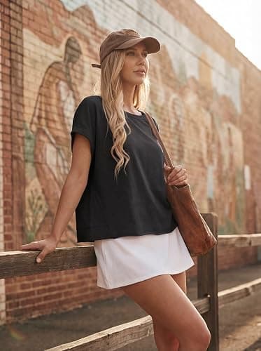 GRECERELLE Women's Open Back Workout Tops Backless Athletic Shirts Casual Crop Running Tee Y2k Yoga thumbnail 4