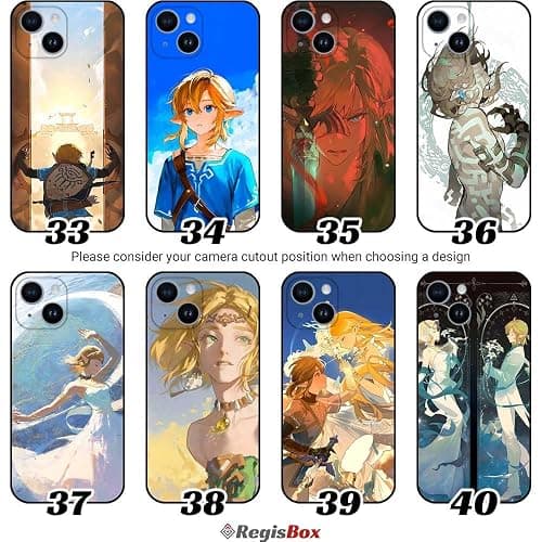 RegisBox TOTK Phone Case Sheikah Slate Ultrahand Purah Pad Link Hylian Shield thumbnail 6