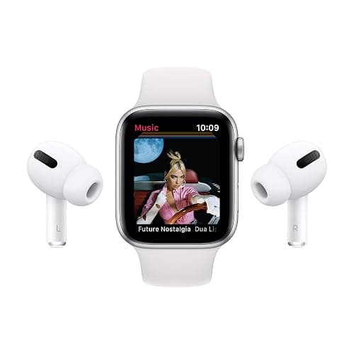 Apple Watch Series 6 (GPS, 40mm) - Silver Aluminum Case with White Sport Band (Renewed) thumbnail 6