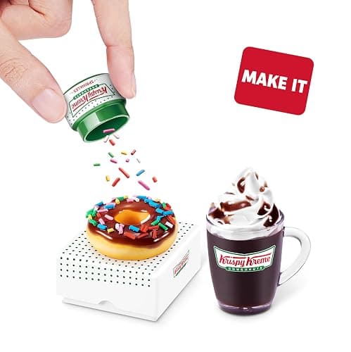 Mini Brands Create Krispy Kreme Create Serie 1 Kapsel von ZURU – Minis zum Sammeln, Blindverpackung, DIY, Neuheit, Harz zum Spielen, Mini-Lebensmittelnachbildungen, ab 14 Jahren thumbnail 4