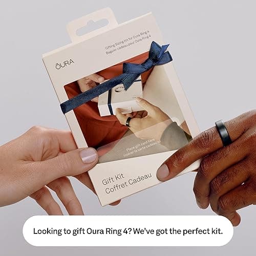 Oura Ring 4 - Brushed Silver - Size 7 - Smart Ring - Unique Sizing, Not Standard US Ring Sizes - Size First - Sleep Tracking Wearable - Heart Rate - Fitness Tracker - Up to 8 Days of Battery Life - Brushed Silver - 7 thumbnail 10