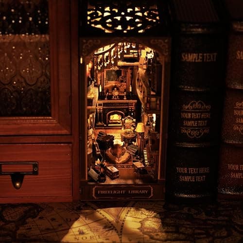 Firelight Library (Book Nook) thumbnail 5