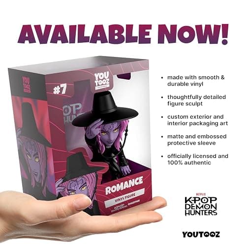 Youtooz Kpop Demon Hunters Romance 4.8" Vinyl Figure, Collectible Romance Figure from Kpop Demon Hunters Vinyl Collection thumbnail 3