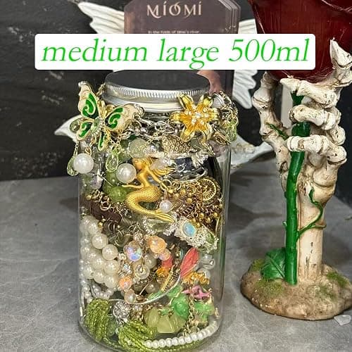 mystery jewelry jar custom mystery jewelry jar vintage whimsical fairy gothic thumbnail 2