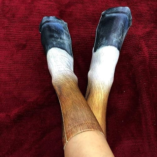 Rivanoer Easter Basket Essentials-Funny Animal Paw Socks Easter Basket Stuffers for Teens Boy Kids Men - Image 1