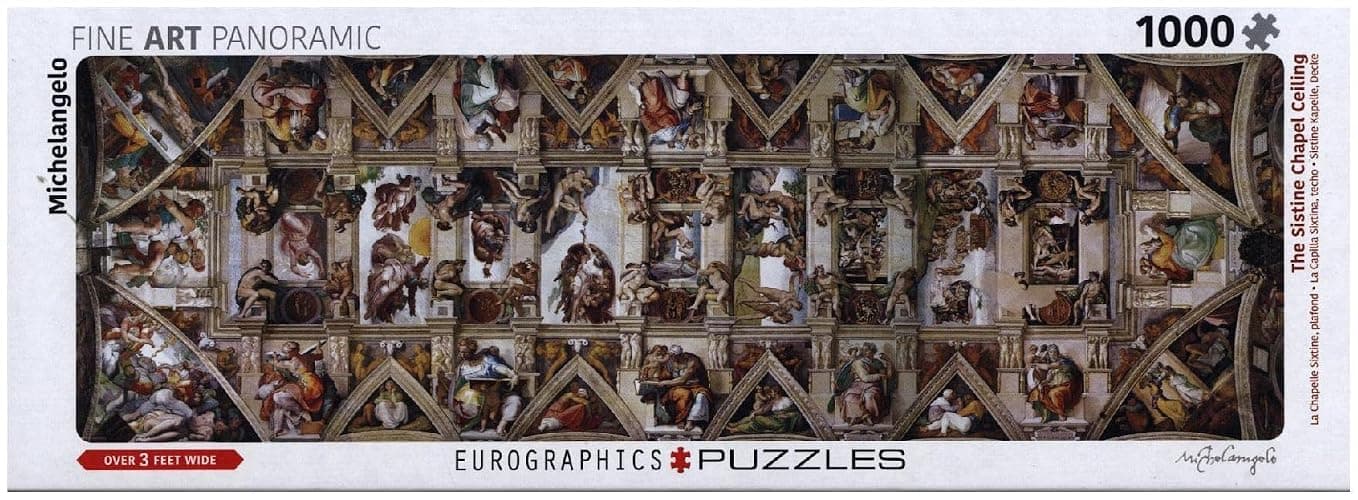 Sistine Chapel Pano 1000pc Puzzle thumbnail 2