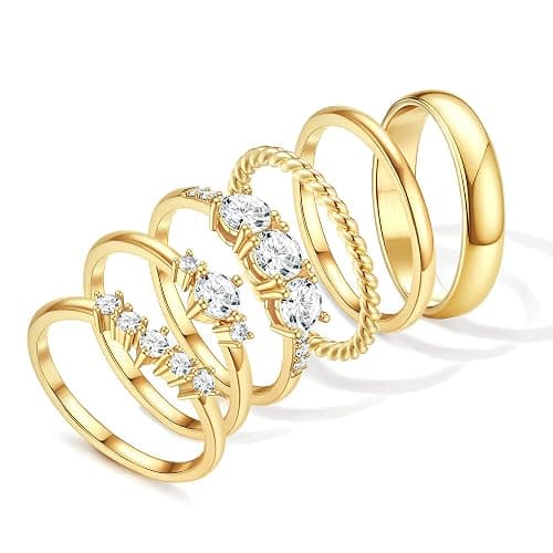  Gold Rings  - Image 1