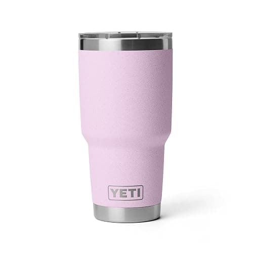 YETI Rambler 30 oz Tumbler, Stainless Steel, Vacuum Insulated with MagSlider Lid, Cherry Blossom - Image 1