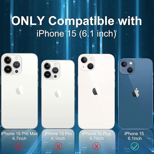 Battery Case for iPhone 15, Upgraded 10000mAh Portable Protective Charging Case with Wireless Charging Compatible with iPhone 15 (6.1 inch) Rechargeable Battery Pack Charger Cover with Carplay (Black) thumbnail 2