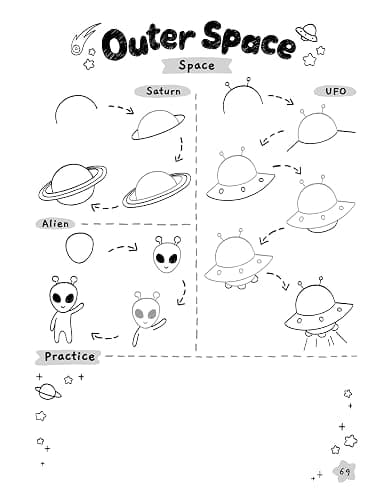 How To Draw 300+ Cute Stuff: Easy Step-by-Step Drawings of Animals, Nature, Vehicles, Food, Fantasy Things,... Book for Kids thumbnail 8