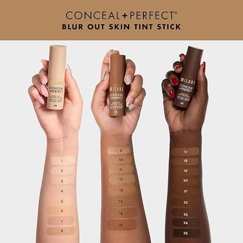 Milani Conceal + Perfect - Skin Tint Stick, Blur Out Tinted Moisturizer Makeup, Shade 02 thumbnail 5
