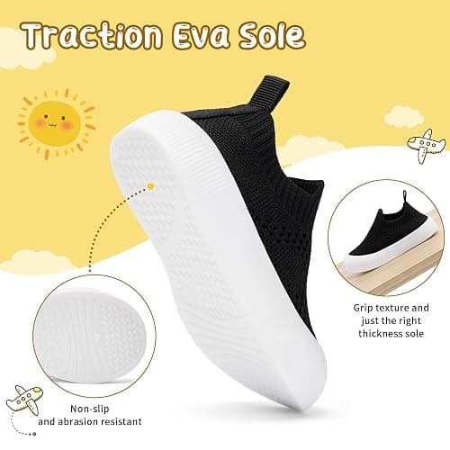 BACSAC Baby Toddler Unisex Infant Shoes Boys Girls Beige Mesh Breathable Non-Slip Soles 6-36 Months thumbnail 4