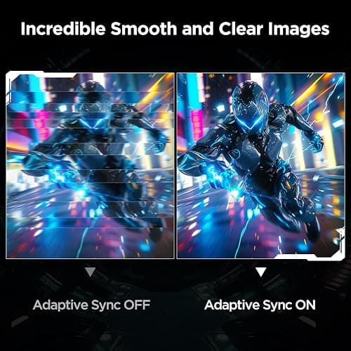 KOORUI 24 Inch Gaming Monitor 144Hz Full HD 1920 x 1080p IPS Ultra-Slim Display with HDMI VGA, Adaptive Sync, 99% SRGB, VESA 100x100mm, Eye Care, Tilt, Black, E2411K thumbnail 5