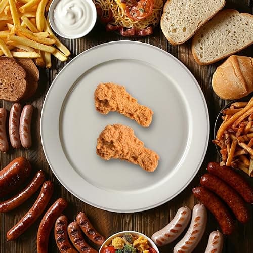 5 Pcs Simulated Chicken Legs Fake Food Model Simulated Model Lifelike Fake Fried Chicken Kitchen Home Party Decoration Display Photography Props thumbnail 2
