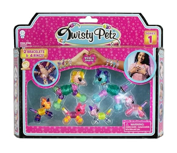 Twisty Petz Family Pack Unicorns, Includes Two Bracelets and Four Rings. For ages 6-12 thumbnail 11