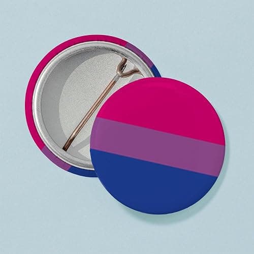 CafePress Bi Pride Flag 1" Round Mini Button Pin thumbnail 3