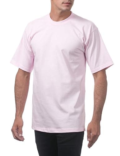 Pro Club Men's Heavyweight Cotton Short Sleeve Crew Neck T-Shirt thumbnail 5
