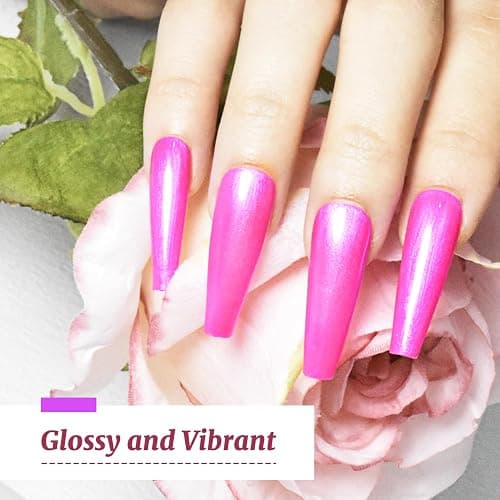 JODSONE 20 Glitter Color Gel Nail Polish Kit 3 Bottles of No Wipe Base Coat Glossy and Matte Top Coat Gel Polish Set High Shine Gorgeous thumbnail 3