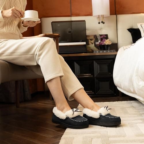RockDove Women's Trapper Moc Memory Foam Slipper Gift Ready thumbnail 5